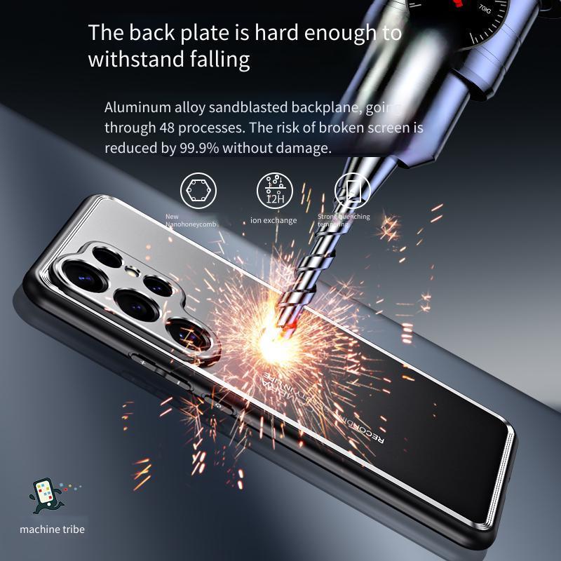 Ốp Lưng Cho Samsung Galaxy S26 Ultra S26 + Mặt Sau Kim Loại TPU Chống Sốc Điện Thoại
