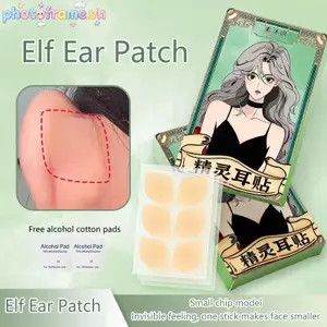 Photoframe 6 / 12 / 30Patches Hỗ trợ tai tinh Stiers Vô hình Ear Corrector Earlobe Hỗ trợ miếng vá Trang điểm tai Elf V-Face Stiers Dễ dàng sử dụng VN