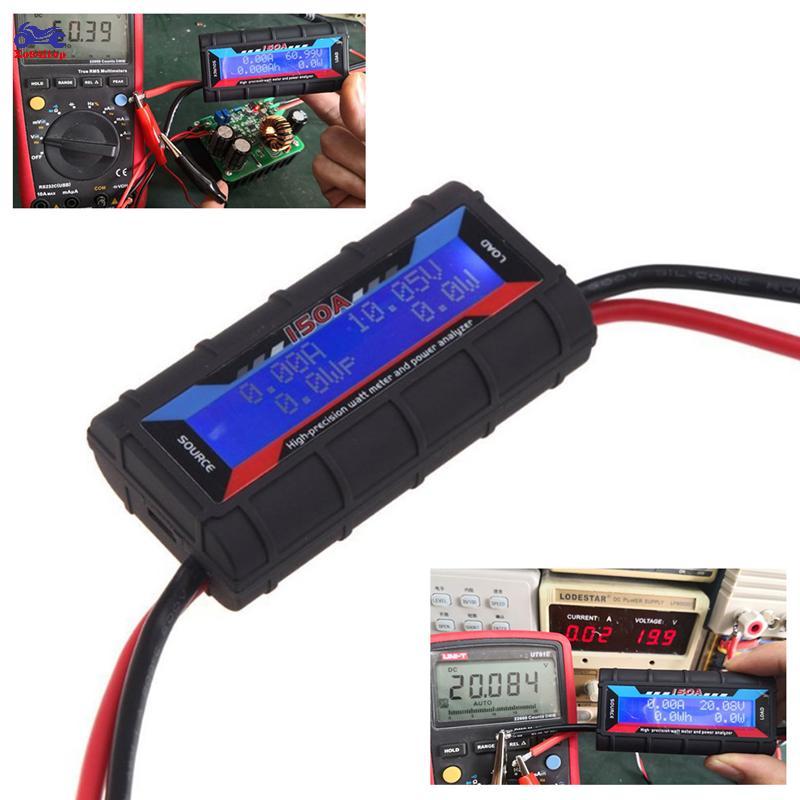 XOITOP FT08 RC 150A Máy phân tích công suất Watt có độ chính xác cao Balight LCD wattmeter VN