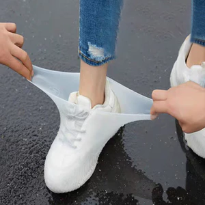 Ngoài Trời Chống Thấm Nước Giày Di Động Mưa Ngày Chống Thấm Nước Chống Trơn Trượt Chống Trơn Trượt Chống Mài Mòn Người Lớn Bao Giày Cao Su Lô Hàng HOHO