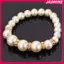 JASMINE Bộ Trang Sức Cưới Thanh Lịch, Mô Phỏng Ngọc Trai, Bông Tai và Vòng Tay Dài cho Cô Dâu