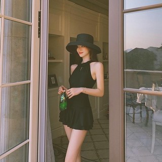 Đồ bơi một mảnh thanh lịch kiểu Pháp Đồ bơi hở lưng gợi cảm