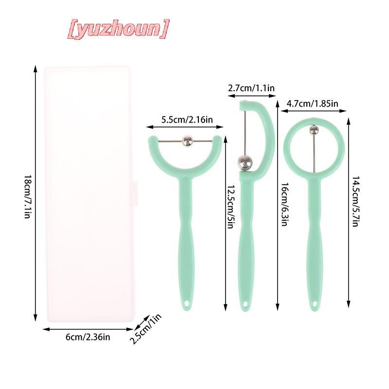 [yuzhoun] Bộ 3 dụng cụ tập thể dục đầu lưỡi cho trẻ em – hỗ trợ cơ miệng, trị liệu giọng nói, tập luyện tự kỷ