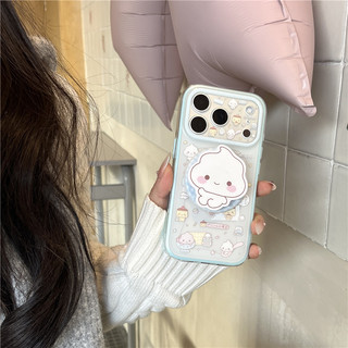 IPhone 17 Pro Max Họa tiết hoạt hình Chất liệu TPU IMD craft Vỏ điện thoại in hai lớp