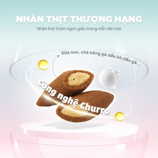 Thức ăn hạt cho mèo PetQ, Hạt Churro C90 C90K C90U 90% dễ tiêu hóa