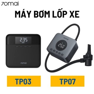 [Giá hủy diệt] [Chính hãng] Bơm Lốp Ô Tô Cầm Tay Không Dây 70Mai TP07