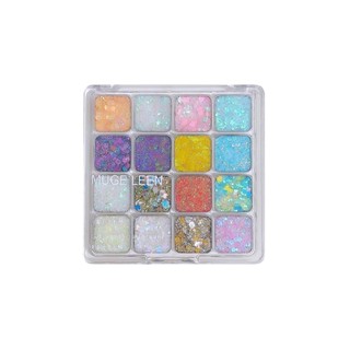 Gel trang điểm sân khấu không cần keo Gel trang điểm Sequin Color Eyeshadow cos Trang điểm Chơi trang điểm Thể hiện trang điểm Sáng tự dính