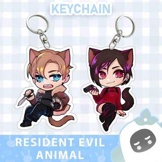 Ganci / Gantungan Kunci Akrilik RESIDENT EVIL ANIMAL - ADA WONG
