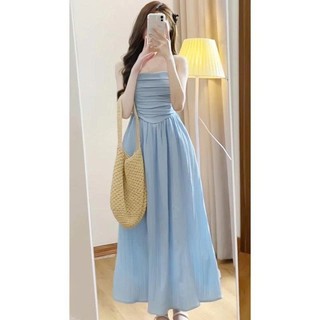 Váy 2 dây cúp ngực dáng dài, Váy đi biển nhiều màu trẻ trung siêu xinh, Váy đầm nữ tiểu thư
