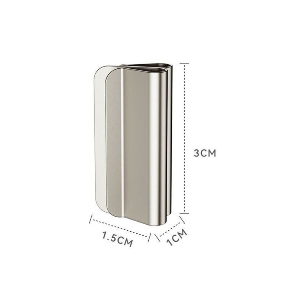 TUYỆT VỜI 1 Cặp Kẹp Đóng Rèm, Khóa Cố Định Rèm Kim Loại Thu Hút Từ Tính, Chất Lượng Cao Có Thể Tháo Rời Rèm Cửa Sổ