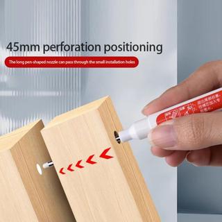 OKCATZONE 45mm Đầu Dài Nib Lỗ Sâu Đánh Dấu Bút Mực Chống Thấm Nước Sơn Dầu Bút Trang Trí Dòng Vẽ Bút C1S5