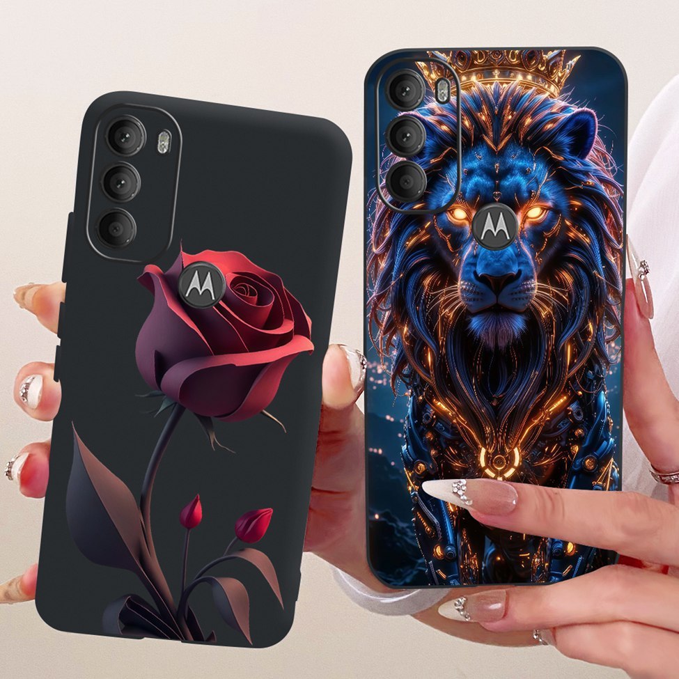 Ốp Điện Thoại Motorola Moto G71 5G Cover Silicone Thời Trang Dễ Thương Vỏ Sơn Ngộ nghĩnh XT2169-1 XT2169-2