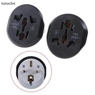 Tutu 16A Universal EU Travel Adapter Euro Converter UK US AU sang EU AC Soet Plug VN