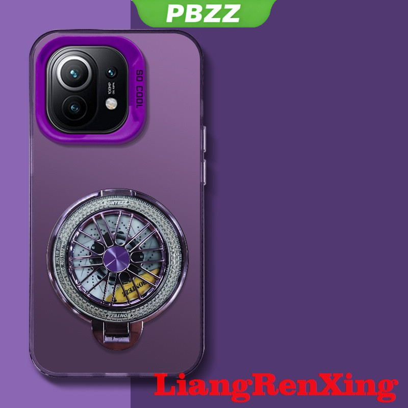 Ốp cho Xiaomi Mi 11 Lite Xiaomi 11 Lite 5G Ne Xiaomi 11T Pro Ốp điện thoại Ốp cứng Ốp bảo vệ TPU Ốp chống sốc thiết kế mới thẩm mỹ có giá đỡ cho nam giá đỡ con quay hồi chuyển