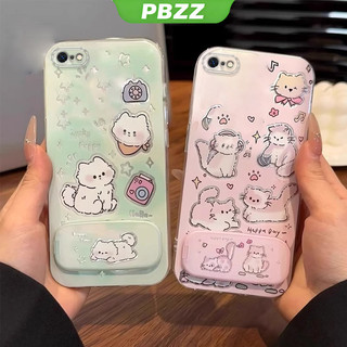 Ốp Lưng Cho iphone 6 iphone 6s iphone 6 plus Vỏ Điện Thoại Vỏ Mềm Bảo Vệ Silicon Chống Sốc Trong Suốt Thiết Kế Mới Thẩm Mỹ PHIM HOẠT HÌNH CAT Có Giá Đỡ KYYMZJ01