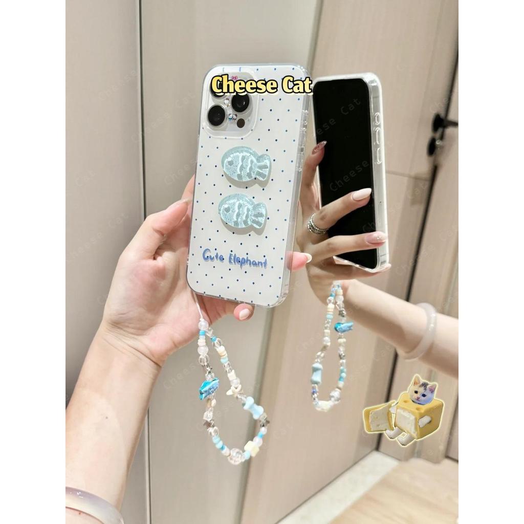 Ốp lưng điện thoại Kitty Case hình cá 3D lấp lánh tự làm cho iPhone 13 14 11 12 15 16 17 Pro Max XR Xs Max 7Plus