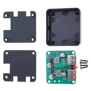 Niki Bảng Điều Khiển Năng Lượng Mặt Trời Bộ Điều Chỉnh Đôi USB Sạc Nhanh Điều Khiển Năng Lượng Mặt Trời Cho Điện Thoại Di Động Laptop Máy Ảnh Điện Tử