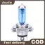 Doutie Trắng H4 100W LED Halogen Lái Xe Ô Tô Đèn Pha Sương Mù Bóng Đèn 12V Charm VN