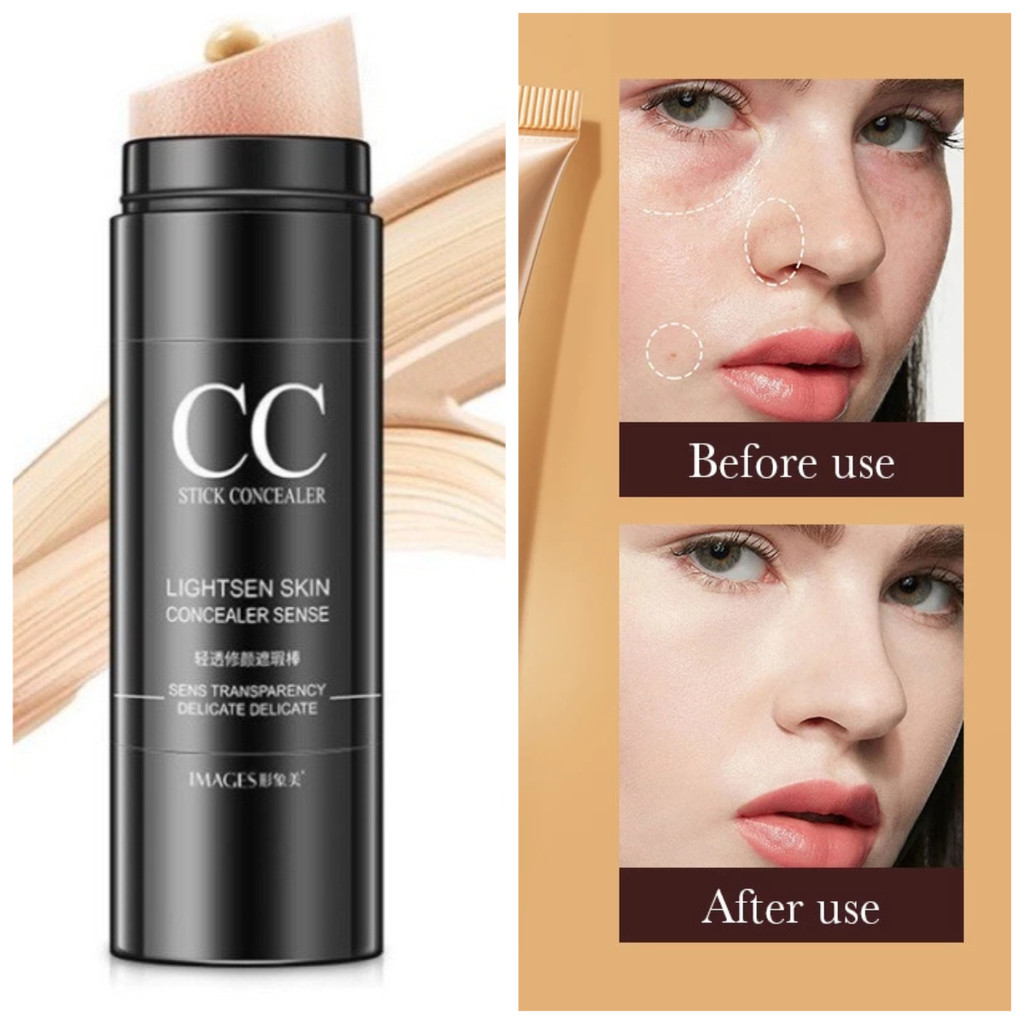 Thanh Lý Hạn 8/ 2026 Kem nền che yếu điểm CC làm sáng hồng da Images Stick Concealer kem nền make up Hatola
