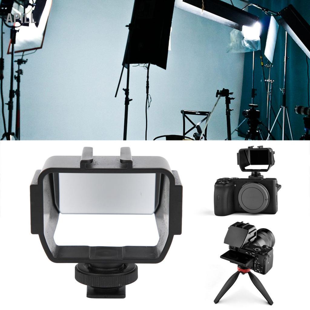 Apill Camera Selfie Màn Hình Lật Đa Năng Đế Giày Lạnh Cho Mic Đèn Vlog Làm Phim Máy Ảnh Không Gương Lật Video Chụp Ảnh