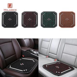 Hạt Làm Mát Đệm Ghế Ô Tô Bằng Gỗ Thoáng Khí Vuông Miếng Lót Cho Xe Tải Ghế Văn Phòng Ô Tô Nhà Đa Năng Ghế Bao