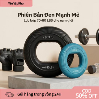 【COD】Phụ kiện tập thể thao phục hồi chức năng vòng silicone cầm nắm, giảm đau nhức tay, tăng tuần hoàn máu hiệu quả.