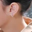 Bông tai bạc cổ điển S925 nữ không phai màu độc đáo