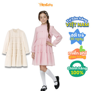 Đầm dài tay bé gái Rabity 951.021