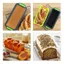 Khuôn bánh mì nướng DAYBRAKE, Chảo bánh mì nướng hình chữ nhật dễ phát hành, Khay đựng bánh silicon chống dính chuyên nghiệp Bánh mì nướng bánh mì