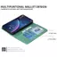Ốp Lưng Cho Infinix Note 60 Pro X6878 X6879 Nút Từ Tính Hình Thoi Da Khe Cắm Thẻ Chống Rơi Vỏ Điện Thoại