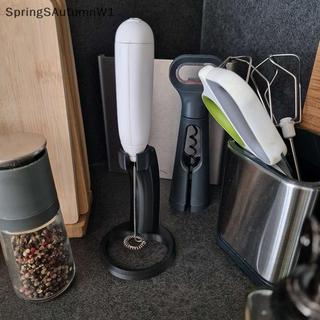 [SpringSAutumnW1] Giá đỡ tạo bọt sữa Giá đỡ máy tạo bọt cà phê & sữa Giá đỡ máy đánh trứng bằng điện Cà phê đa năng Dụng cụ khuấy trứng Lưu trữ Ra Boutique