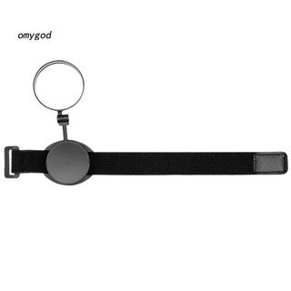 Gương cổ tay an toàn điều chỉnh đa hướng, thiết kế tiện lợi có nắp lật, dành cho xe đạp leo núi