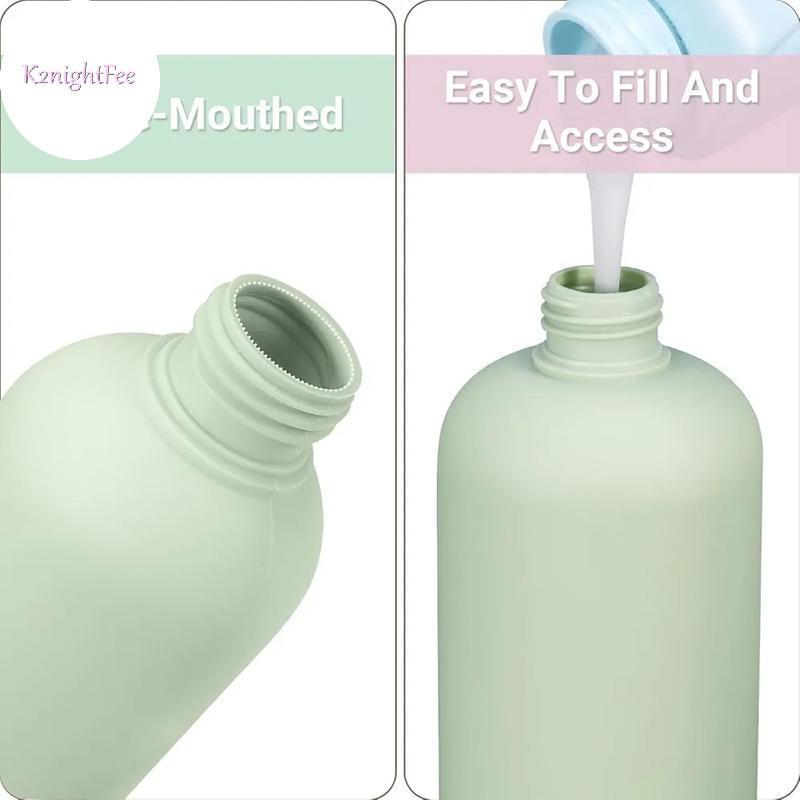 Bộ Chai Bóp Du Lịch K2nightFee Ống Silicon Mềm Chống Rò Rỉ Cho Dầu Gội Lotion Nhỏ Gọn Và Di Động Cho Ngày Lễ Ngoài Trời Và Văn Phòng VN