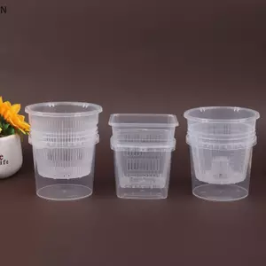 Chậu trồng cây tự tưới cây NS cho cây trồng thông minh hai lớp có lỗ để sử dụng bệ cửa sổ gia đình và văn phòng NS