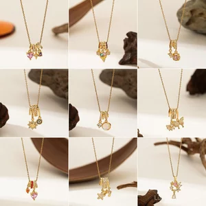 Vòng cổ nữ cao cấp mặt dây chuyền xương đòn sáng sang trọng