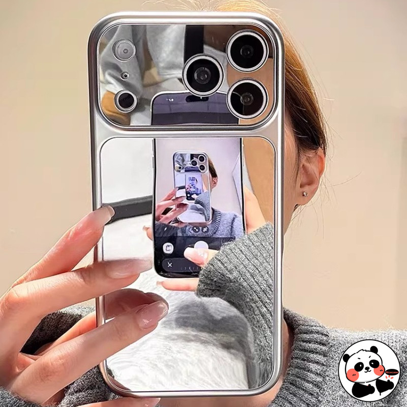 Ốp Điện Thoại Gương Bạc Cho Vivo Y31D Y500 Y500i Y300 X300 X200 FE T4 Ultra S30 Pro Mini Plus iQOO 15 Ultra Z10 5G 4G Vỏ Sang Trọng Hoạt Hình Dễ Thương Westie Puppy Vỏ Mềm