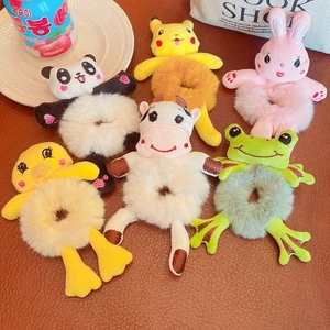 【Scrunchie】Buộc Tóc / Cột Tóc Scrunchies Hoạt Hình Dễ Thương Đẹp Thời Trang Hàn Quốc Cho Bé Gái - Phụ Kiện Tóc