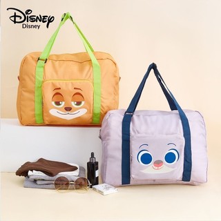 Judy Nick Họa Tiết Dễ Thương Có Thể Gập Lại Túi Hoạt Hình Ngoại Vi Dung Tích Lớn Di Động Chống Thấm Nước Quần Áo Túi Bảo Quản