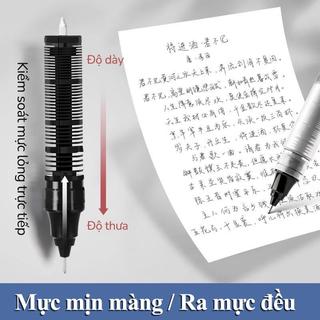 Bút gel  mực màu xanh, ngòi 0.5mm viết mượt đều - Set 30 bút bi gel, đồ dùng học tập cho học sinh đi học