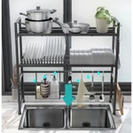 Kệ Đựng Chén Bát Đặt Bồn Rửa, Kệ Gia Vị Treo Tường Inox Cao Cấp [ 009 013 015...] , chuyên đồ nội thất cho gia đình — ảnh 2