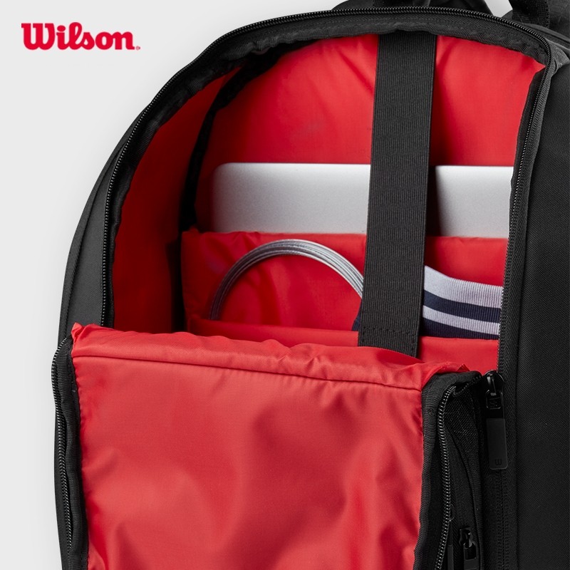 Wilson Clash V3 Backpack Black/Infrared Balo Đựng Vợt Tennis WR8037901