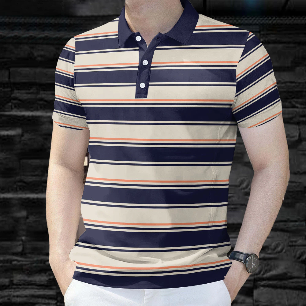 2025 Áo Polo Ca Rô Cho Nam Nút Áo Sơ Mi Polo Cho Nam Cao Cấp Polo Cho Nam Trang Trọng Thường Ngày Tay Ngắn Khô Phù Hợp Với Áo Sơ Mi Polo Nam Văn Phòng Polo Nam