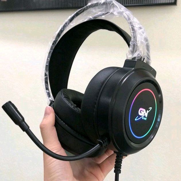 Tai nghe Gamming Gnet GH5 7.1 cổng USB mic chống ồn led RGB bảo hành 12 tháng | BigBuy360 - bigbuy360.vn
