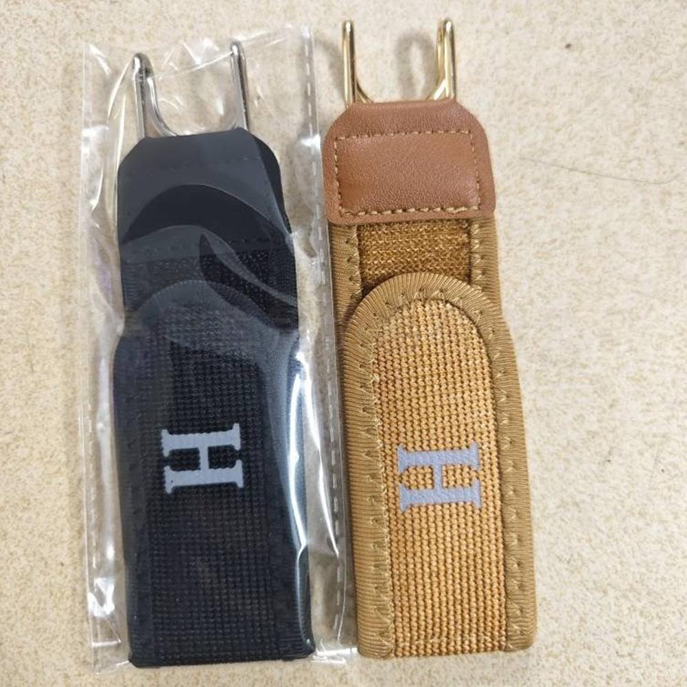 Còn hàng Thắt lưng điều chỉnh Velcro đàn hồi - Phù hợp mọi size | Thắt lưng co giãn có móc kim loại unisex