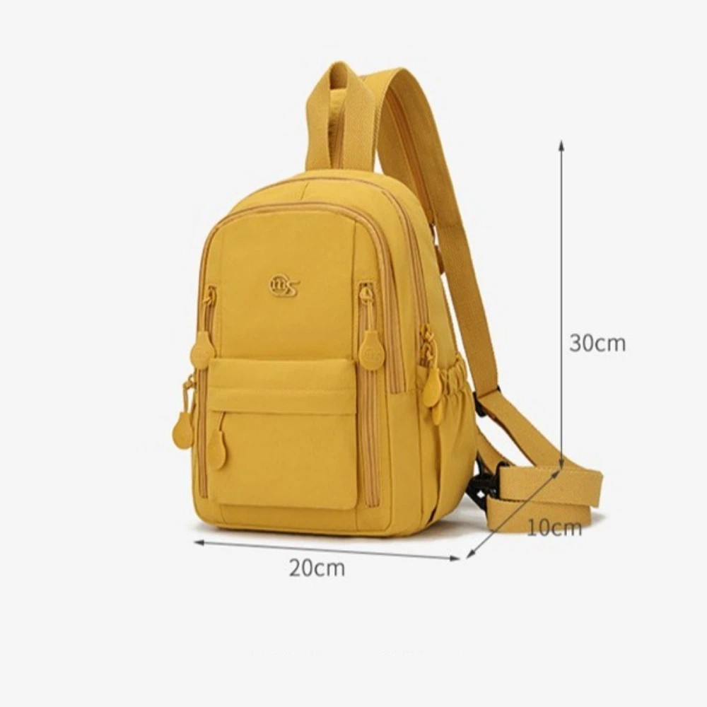 Ba lô nhỏ HOBBYIN, Túi đeo vai phù hợp với trọng lượng nhẹ, Dây đeo dài nhiều túi Túi xách cảm giác cao cấp dành cho nữ