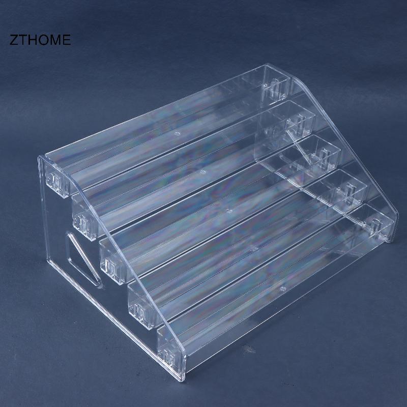 ZTHOME 1 Bộ Lipsti Sắp Xếp 3 / 4 / 5 / 6 / 7 Lớp Nâng Cao Mỹ Phẩm Sắp Xếp Lưu Trữ Móng Tay Nước Hoa Hiển Thị Đứng HOT