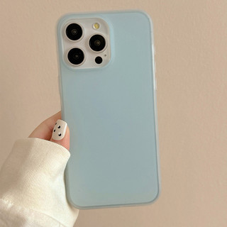 Ốp lưng điện thoại nhiều màu vân mờ, phù hợp với iPhone 17/16/15/14/13/12/11 Pro Max, kèm theo bao da TPU mềm