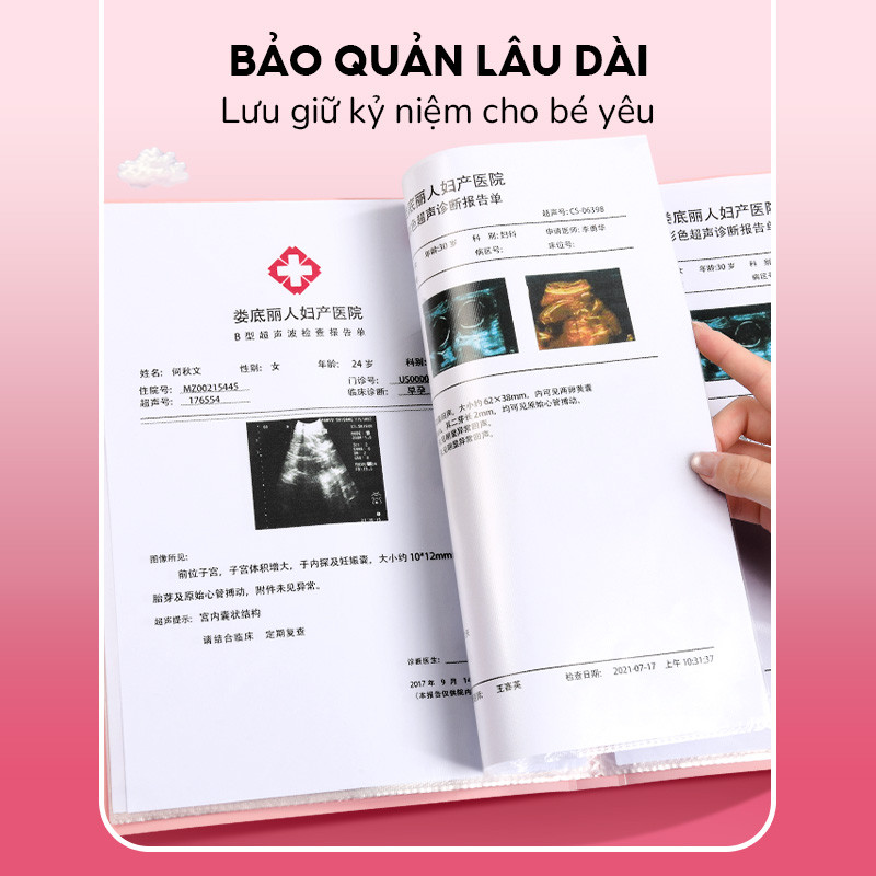 File lá đựng tài liệu A4 tiện dụng với nhiều màu macaron, tổ chức tài liệu văn phòng, học sinh và kết quả khám