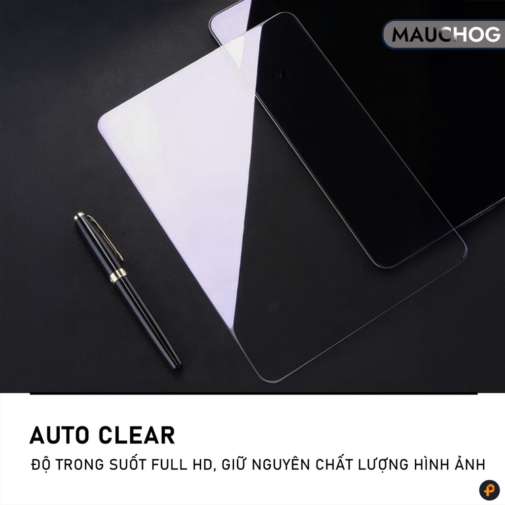 Kính Cường Lực Trong Suốt Có Khung Tự Dán Cho iPad Pro M4 M2 M1 Gen 11 10 9 8 7 Mini 7 6 Air 7 6 5 4