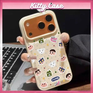 Ốp lưng iPhone 11/12/13/XR/14/15/16/17/7/XR Pro Max Plus cấu trúc khí nang họa tiết hình ảnh mèo hoạt hình quanh viền